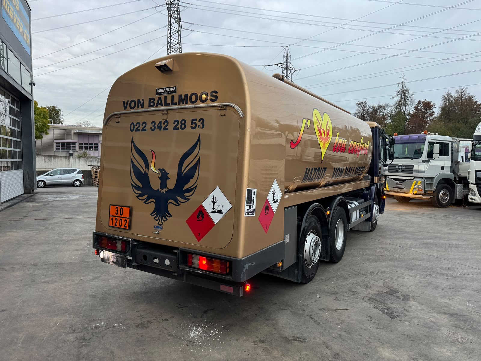 MERCEDES - Actros 2541 6x2 21'000L