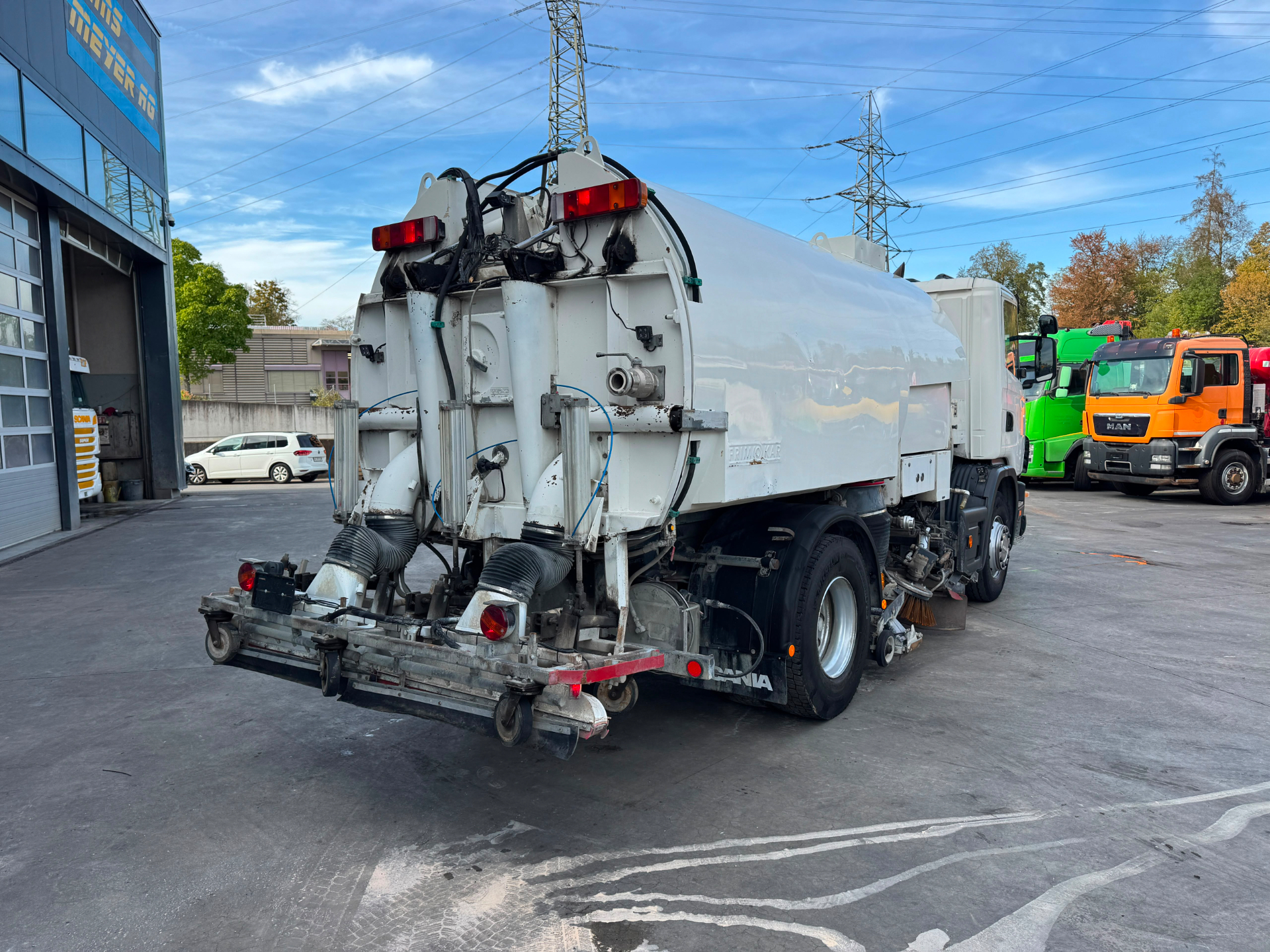 SCANIA - P94 4x2 Frimokar Hydrostaat