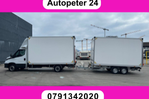 Remorque - ACKERMANN - ACKERMANN 3.5T Kasten mit Hebebühne und Durchladesystem