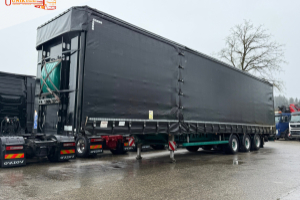 Auflieger - DINKEL - Dinkel DSAM 39000 Hubdach, Verbreiterbar 
