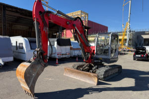 Baumaschine - WACKER - Neuson 8003 Gummiraupen