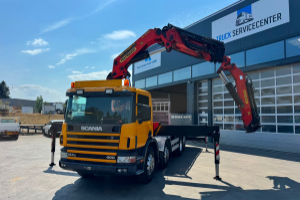 Lastwagen - SCANIA - P124 8x2 Palfinger 66000