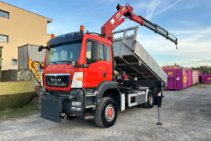 Lastwagen - MAN - TGS 28.480 6x2/4 Kipper+Kran