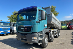 Camions - MAN - TGS 35.480 Wechselsistem Kipper Silo
