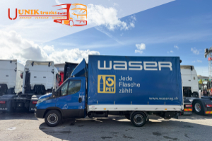 Lieferwagen und Transporter - IVECO - 35S17 Daily Hebebühne 