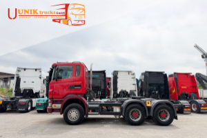 Sattelzugmaschine - SCANIA - R620 V8 6x4 Hydraulik 110.000kg 